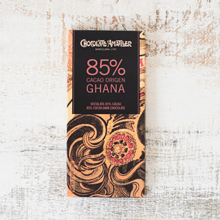 Chocolate 85% de cacao origen Ghana