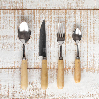 Set of 4 Boxwood Cutlery