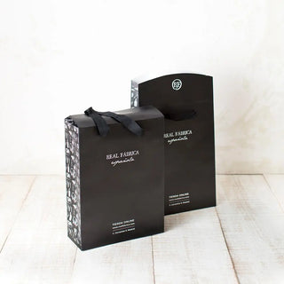 bolsa caja de regalo para packs y productos gourmet. Real Fábrica.