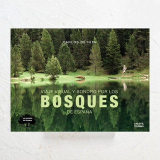 Libro sobre los diferentes bosques que encontramos en España. Real Fábrica