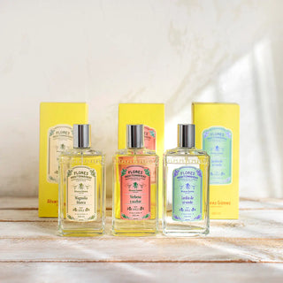 Surtido de aguas frescas de flores mediterráneas Té verde Álvarez Gómez. Real Fábrica.