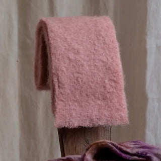 Pink Mohair Foulard