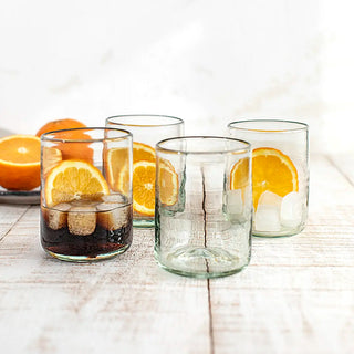 Kit 4 Vasos de Vidrio Clásicos