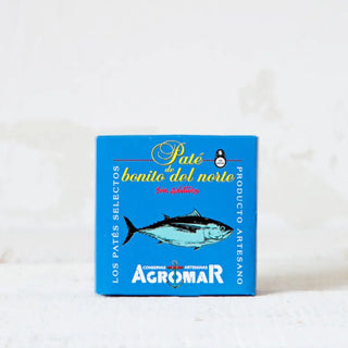 Paté bonito del norte elaborado en Asturias artesanalmente desde hace más de 50 años, con productos de su preciado mar Cantábrico. Real fábrica.