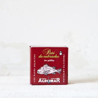 Paté de cabracho elaborado en Asturias artesanalmente desde hace más de 50 años, con productos de su preciado mar Cantábrico. Real fábrica.