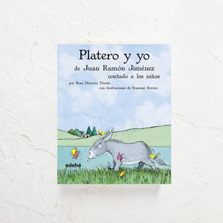 Libro de Platero y yo contado y adaptado para niños. Real Fábrica