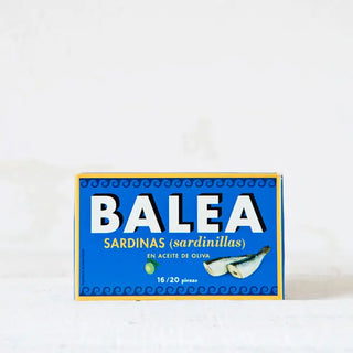 sardinas en aceite de oliva balea. Real Fábrica