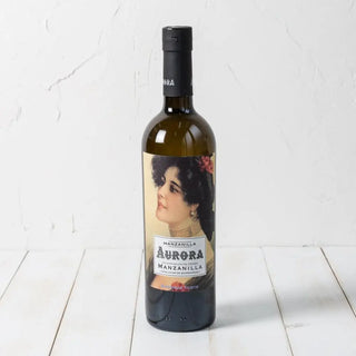 vino de sanlucar manzanilla aurora. real fabrica 