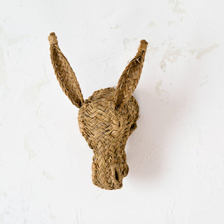 Esparto Grass Donkey Head - Medium
