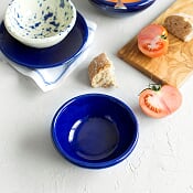 Small Blue Ceramic Bowl
