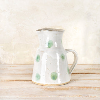 Large Jug with Green Spots