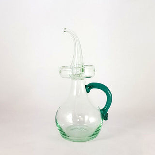 Classic Glass Oil Bottle- Green Handle