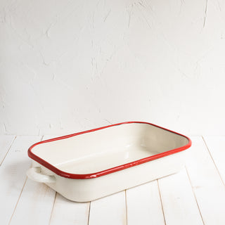 Enamelware Baking Tray with Handles