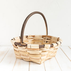 Small Handle Chestnut Basket