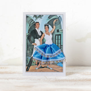 Flamenco Dancer Postcard